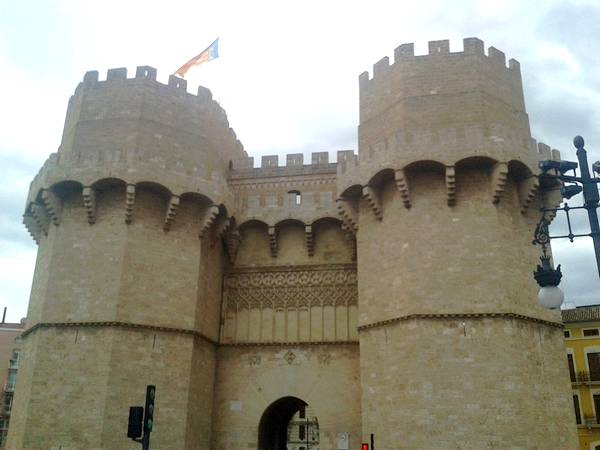 portada audioguía Torres de Serranos, Valencia